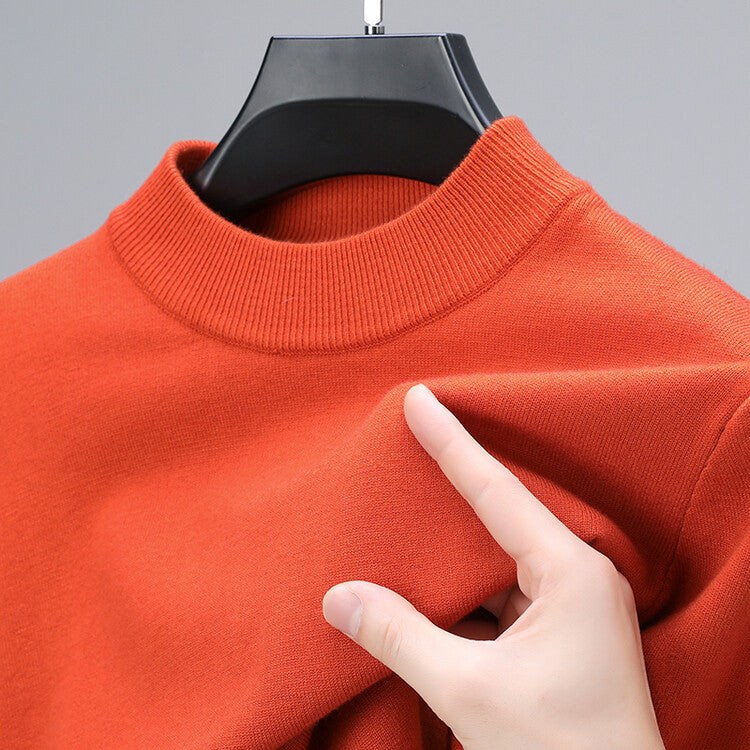 Hochwertiger Kaschmir Pullover für Herren mit Eleganten Saum 1