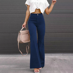 Hohe Taille Cordhose für Damen | Vintage-Stil mit weitem Bein 5