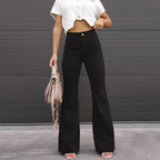 Hohe Taille Cordhose für Damen | Vintage-Stil mit weitem Bein 6