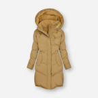 Jacke für Damen mit flauschigem Innenfutter in großen Größen