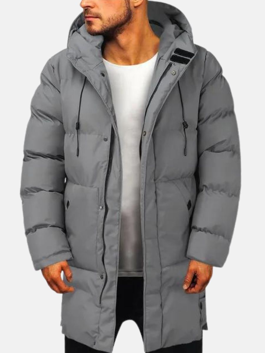 Isolierender Winterparka Jacke für Herren mit Stehkragen 2