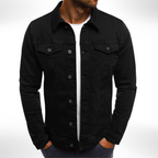 Hemdjacke aus reiner Baumwolle für Herren | Übergangsjacke 2