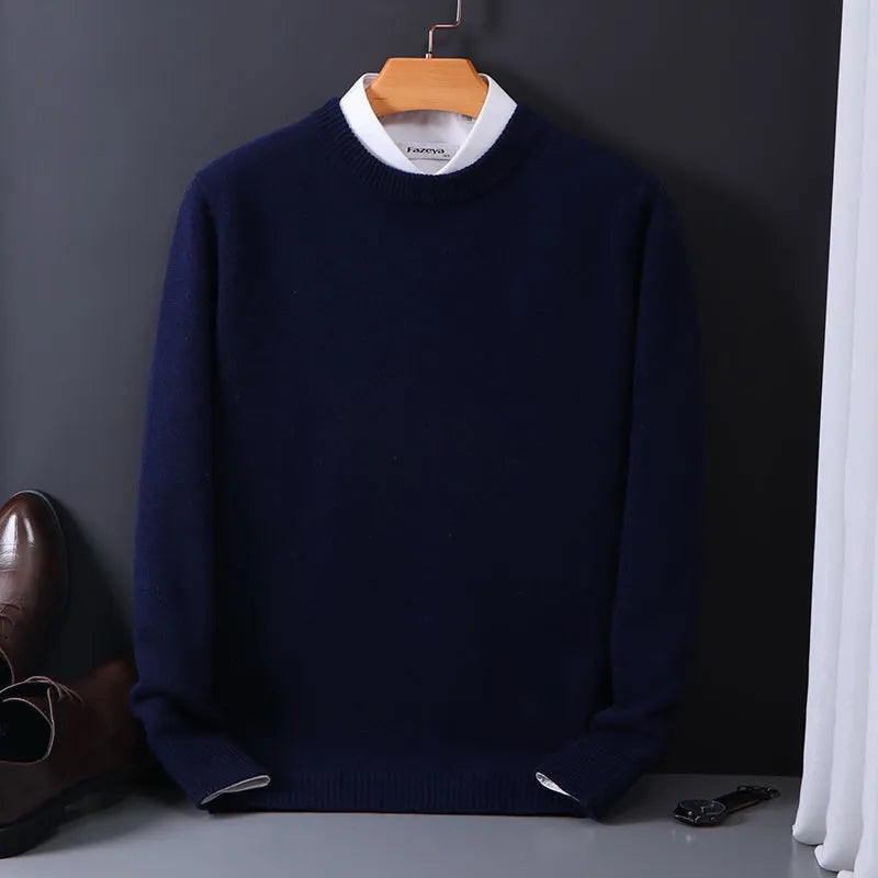 Kaschmir Pullover Herren | Klassischer Schnitt für höchsten Komfort 4