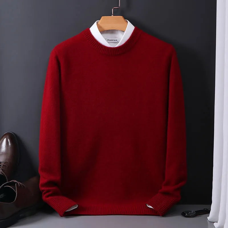 Kaschmir Pullover Herren | Klassischer Schnitt für höchsten Komfort 5