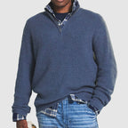 Kaschmir Pullover Herren mit Reißverschluss | Business-Casual Stil 7