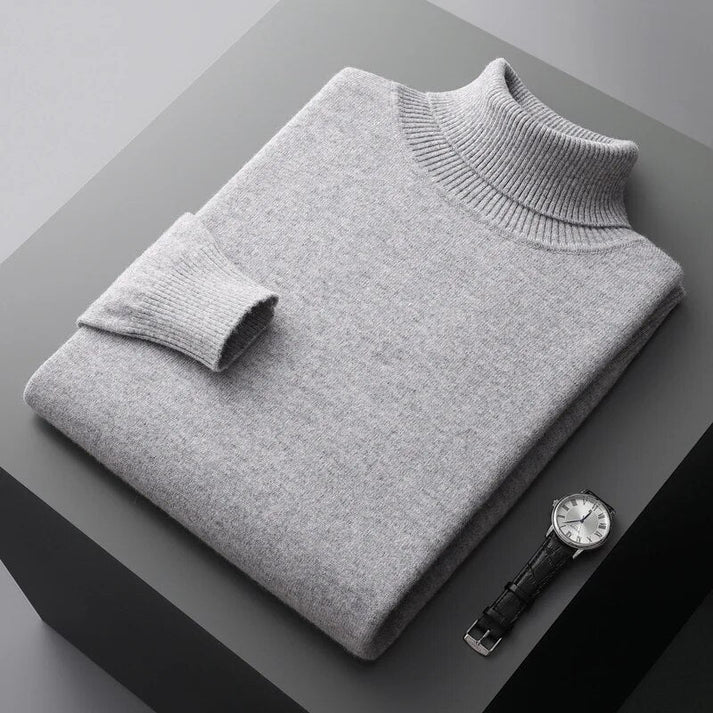 Kaschmir Rollkragenpullover Herren | Elegantes Design, Regular Fit 3