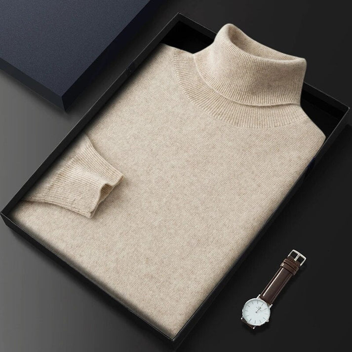 Kaschmir Rollkragenpullover Herren | Elegantes Design, Regular Fit 4