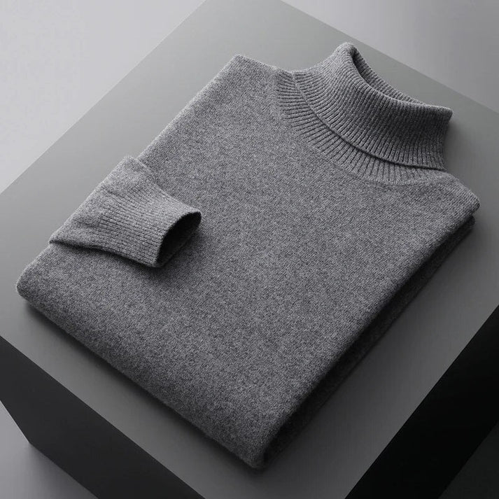Kaschmir Rollkragenpullover Herren | Elegantes Design, Regular Fit 5