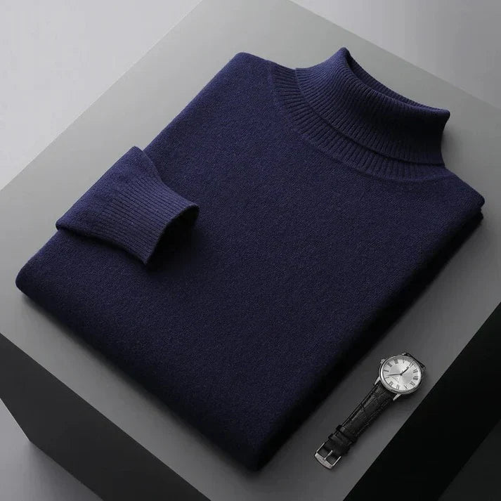 Kaschmir Rollkragenpullover Herren | Elegantes Design, Regular Fit 6