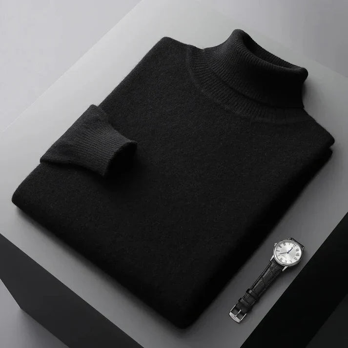 Kaschmir Rollkragenpullover Herren | Elegantes Design, Regular Fit 7