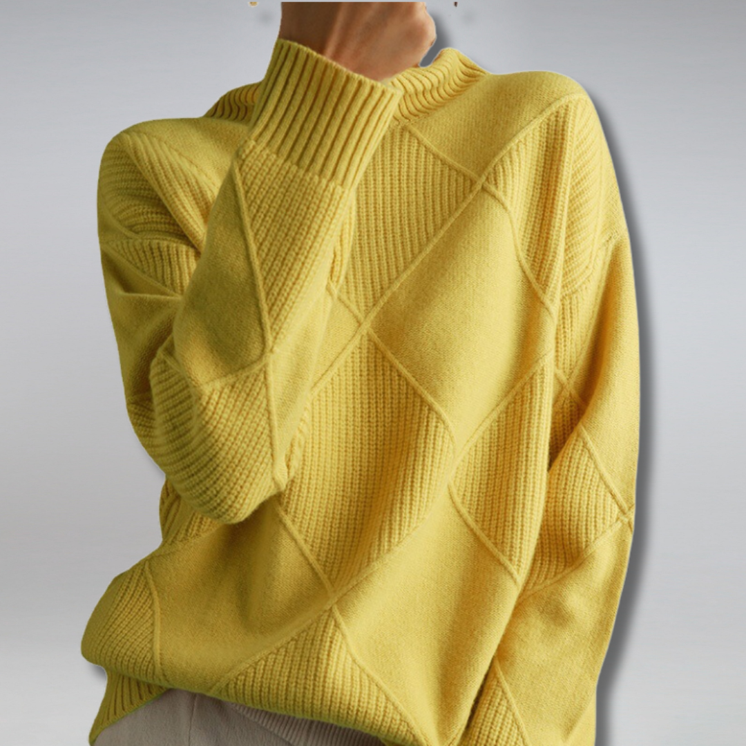 Kaschmir Rollkragenpullover für Damen | Eleganter Regular Fit 0