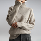 Kaschmir Rollkragenpullover für Damen | Eleganter Regular Fit 3