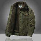 Winterjacke für Herren mit warmem Teddyfell 3