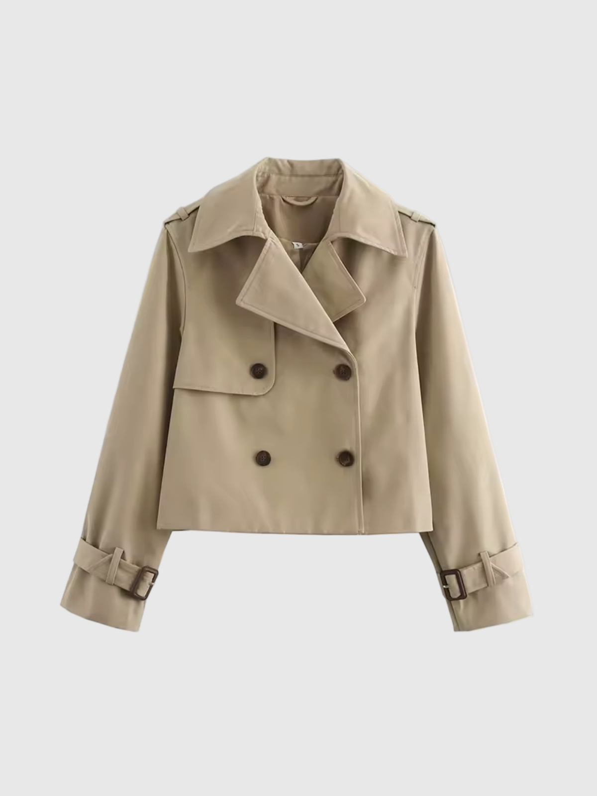 Trendiger Kurzer Trenchcoat für Damen 0