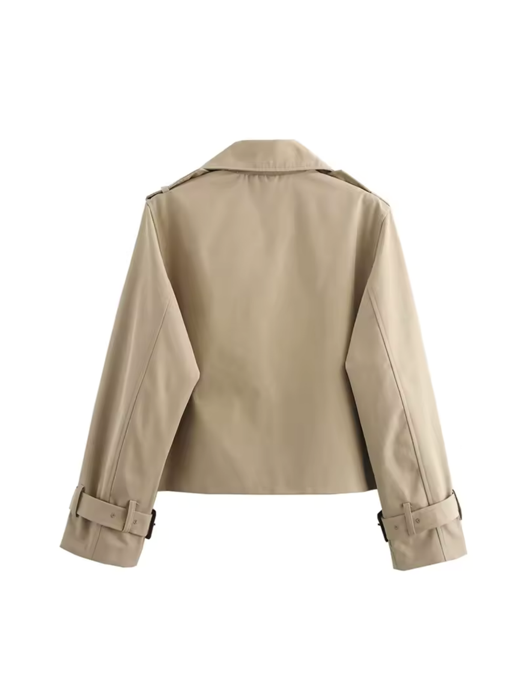 Trendiger Kurzer Trenchcoat für Damen 1