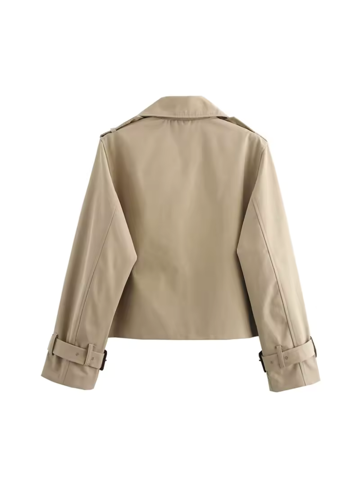 Trendiger Kurzer Trenchcoat für Damen 1