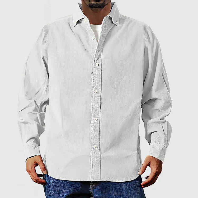 Cordhemd in Pastellfarben für Herren | Weicher Corduroy 4
