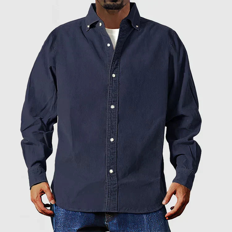 Cordhemd in Pastellfarben für Herren | Weicher Corduroy 7