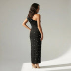 Modernes One Shoulder Kleid für einen asymmetrischen Look