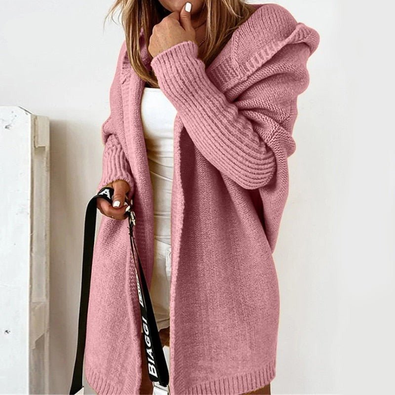Lässiger Kapuzen-Cardigan für Damen | Oversize Schnitt 6