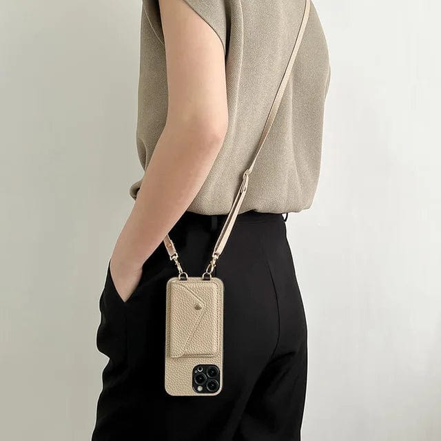 Handtasche zum Umhängen mit Handyfach und Portemonnaie 4