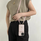 Handtasche zum Umhängen mit Handyfach und Portemonnaie 6