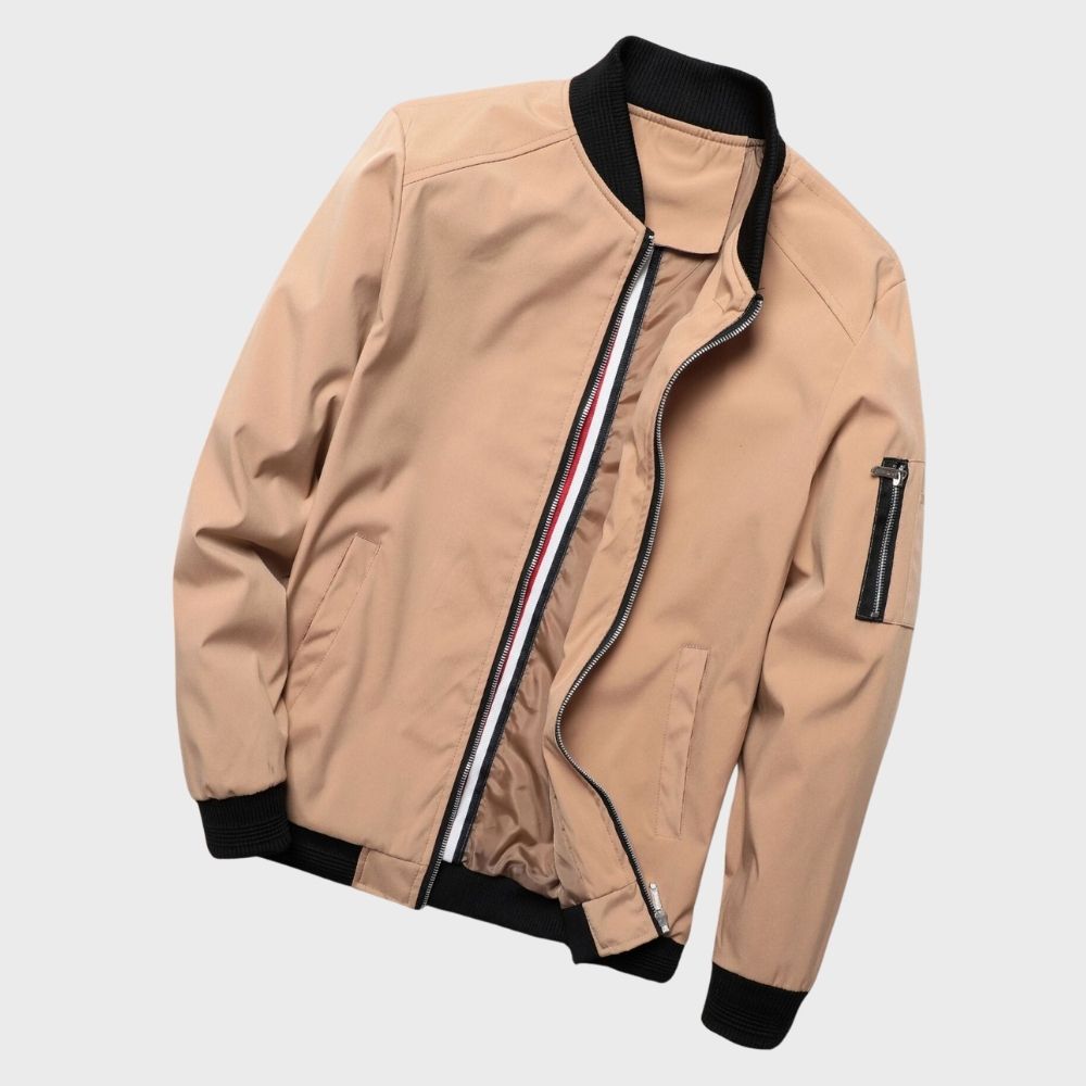 Leichte Bomberjacke für Herren, Regular-Fit 5