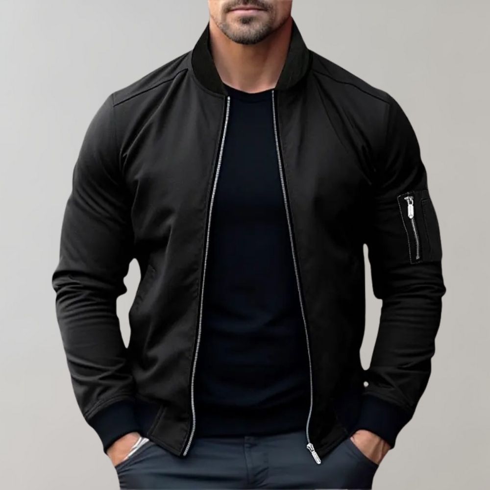 Leichte Bomberjacke für Herren, Regular-Fit 6