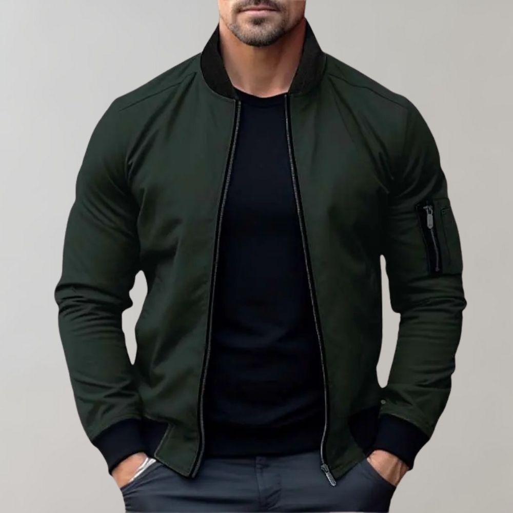 Leichte Bomberjacke für Herren, Regular-Fit 8