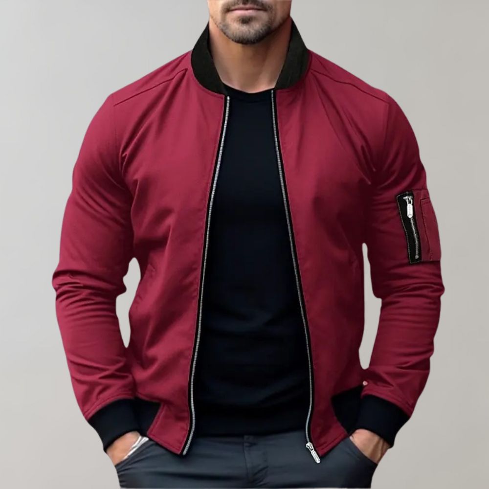 Leichte Bomberjacke für Herren, Regular-Fit 9