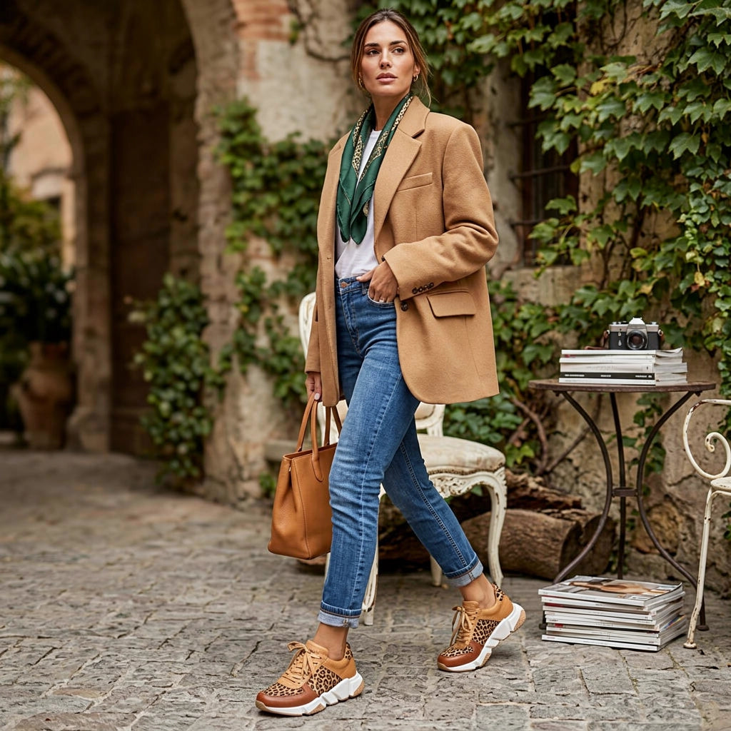 Chunky Sneaker für Damen mit Memory Foam