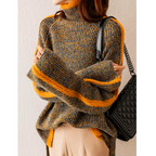 Moderner Rollkragenpullover für Damen, Vielseitig und Gemütlich 2