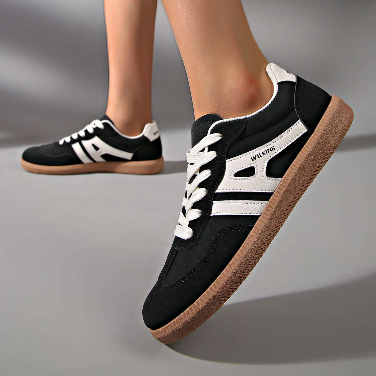 Bequeme Plateau Sneaker für Damen | Halbschuhe