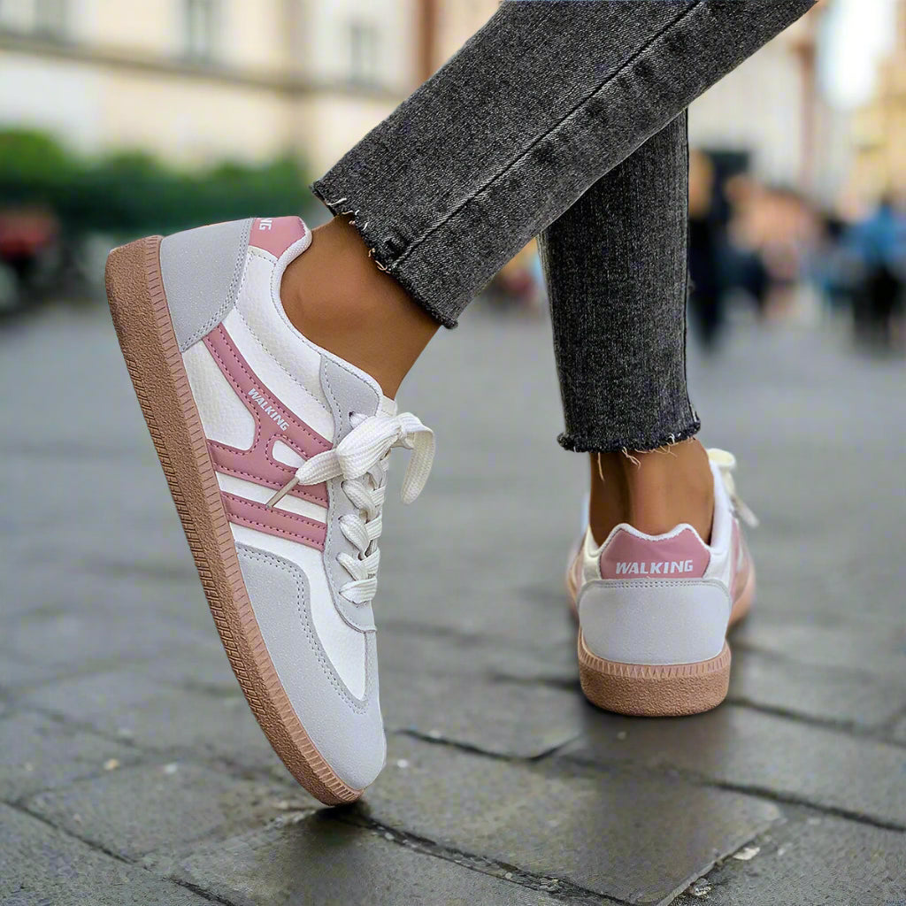Bequeme Plateau Sneaker für Damen | Halbschuhe