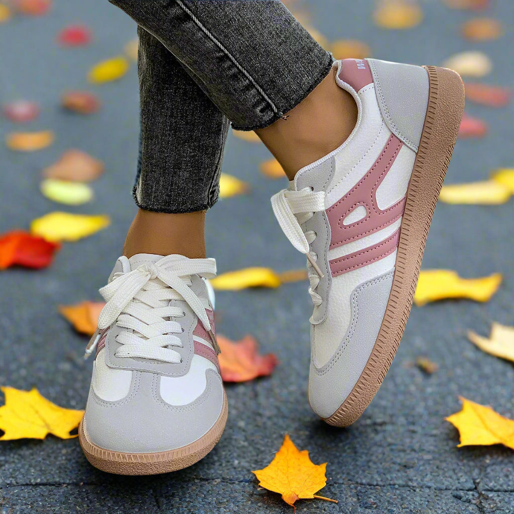 Bequeme Plateau Sneaker für Damen | Halbschuhe