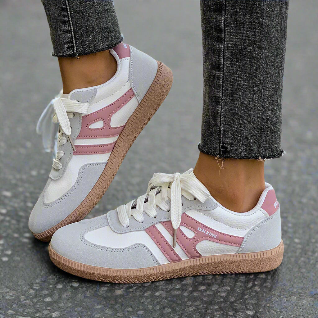 Bequeme Plateau Sneaker für Damen | Halbschuhe