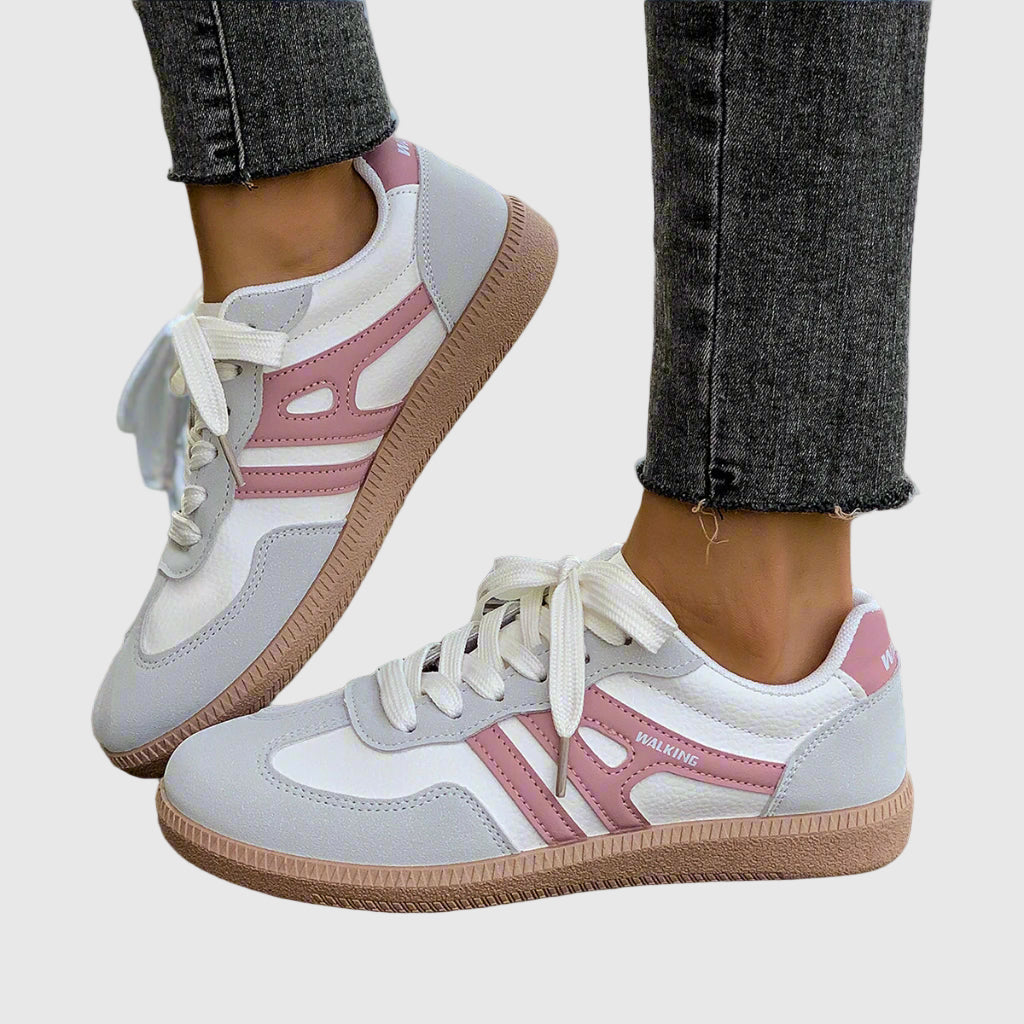 Bequeme Plateau Sneaker für Damen | Halbschuhe