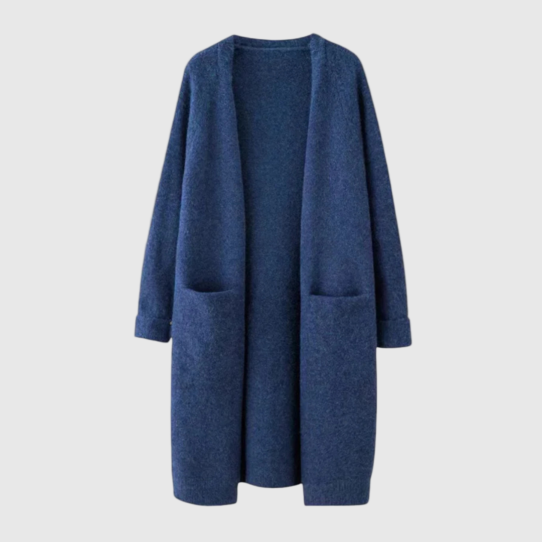 Offene Strickjacke Damen lang | Lässiger Cardigan für jeden Anlass 2