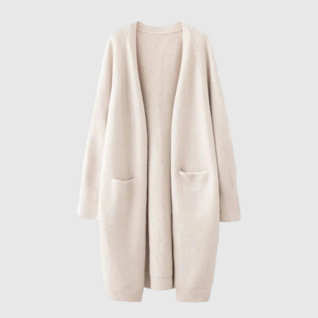 Offene Strickjacke Damen lang | Lässiger Cardigan für jeden Anlass 3