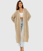 Offener Damen Cardigan mit langer Passform 0