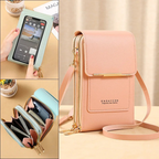 Premium Handytasche für Damen mit Touchscreen-Funktion