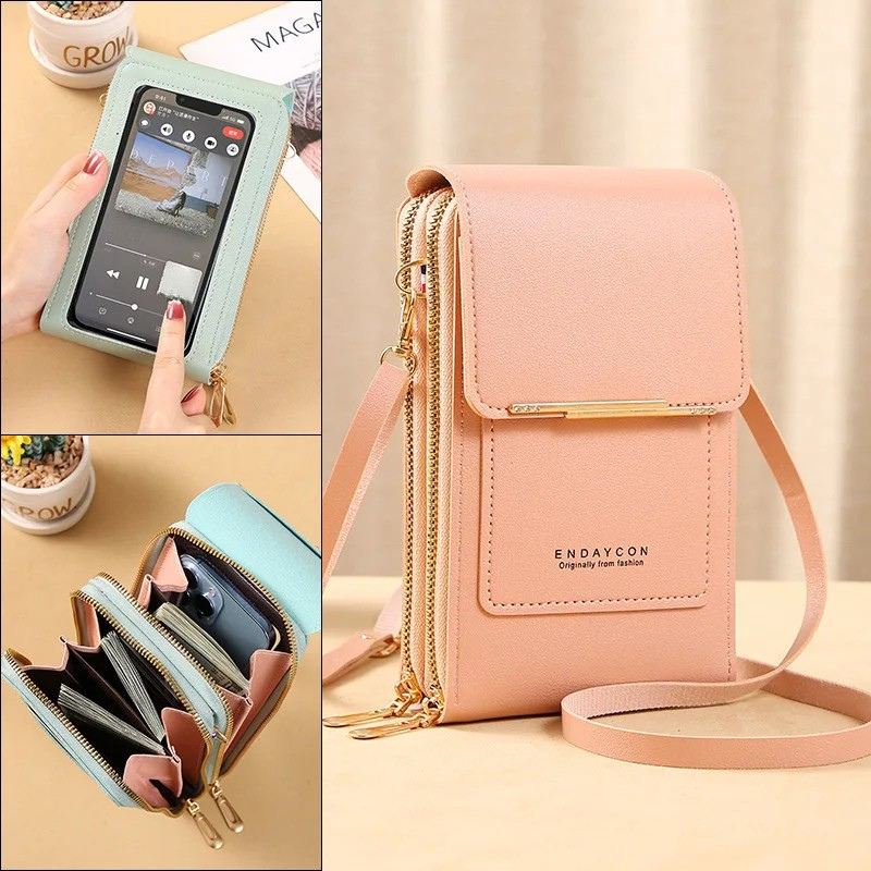 Premium Handytasche für Damen mit Touchscreen-Funktion