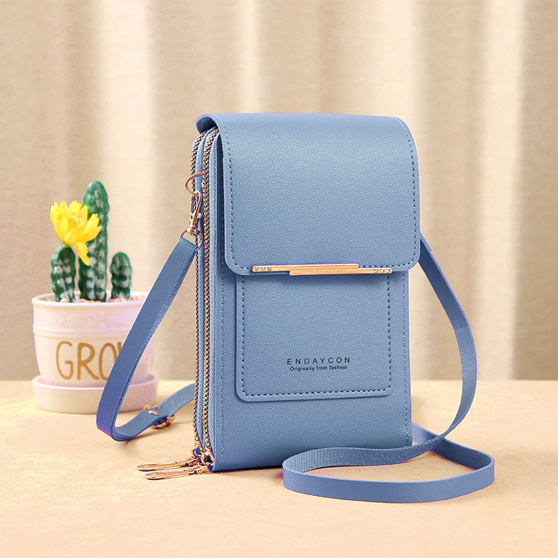 Premium Schultertasche Damen mit Touchscreen-Funktion 1
