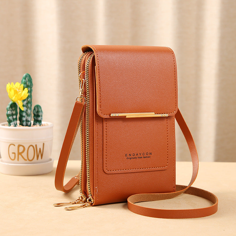 Premium Schultertasche Damen mit Touchscreen-Funktion 2