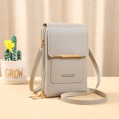 Premium Schultertasche Damen mit Touchscreen-Funktion 4
