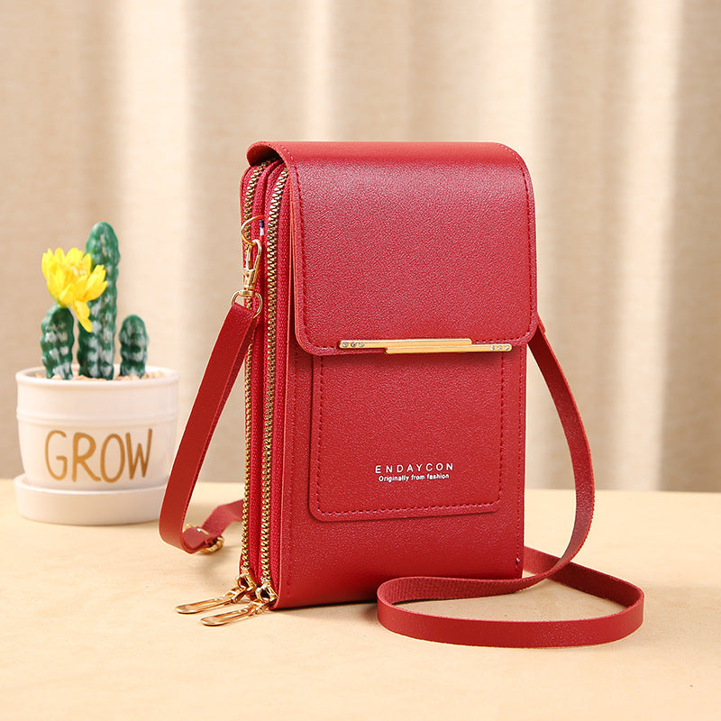 Premium Schultertasche Damen mit Touchscreen-Funktion 6