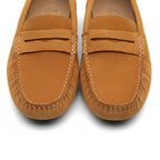 Loafer für Herren im Mokassin Stil aus Wildleder Optik mit weichem Innenfutter
