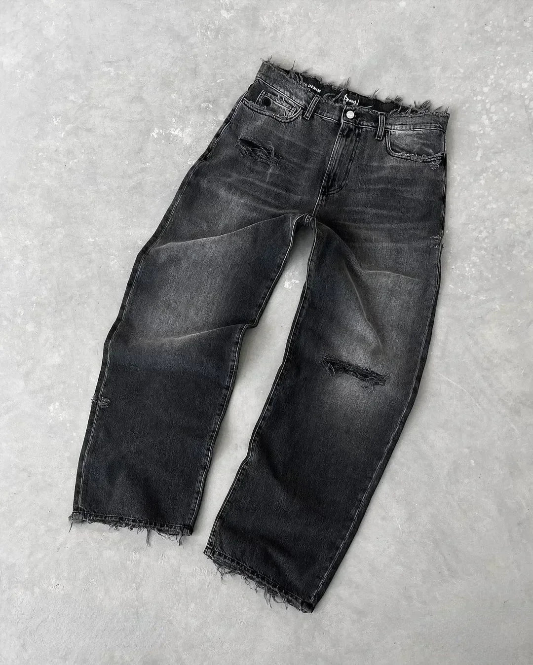 Jeans für Herren im geraden Schnitt und Retro-Stil