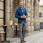 Herren Strickjacke - Weich und schlicht im Stil