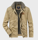 Feldjacke mit weichem Hemdkragen für Herren